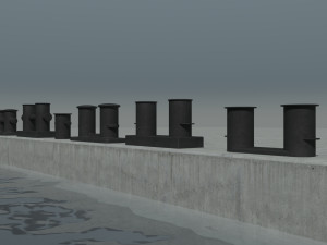 bitts 3D Model
