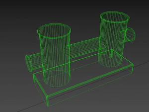 bitts 3D Model