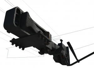 Train Autocoupler SA-3 3D Model