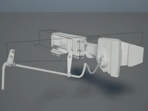 Train Autocoupler SA-3 3D Model