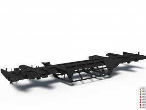 Train car Hopper 20-4015 3D Model