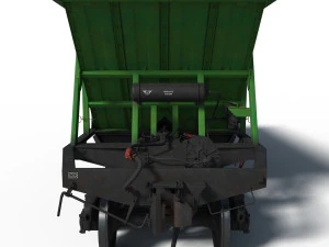 Train car Hopper 20-4015 3D Model