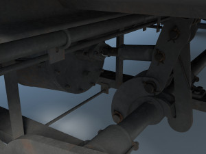 Train car Hopper 20-4015 3D Model