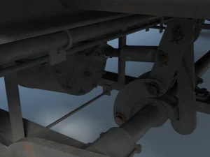 Train car Hopper 20-4015 3D Model