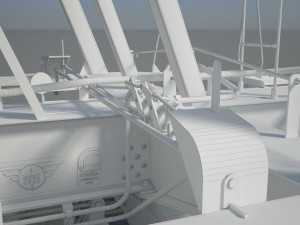 Train car Hopper 20-4015 3D Model