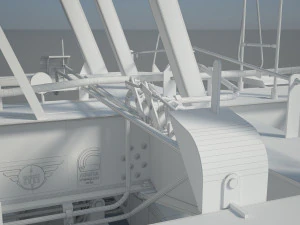 Train car Hopper 20-4015 3D Model