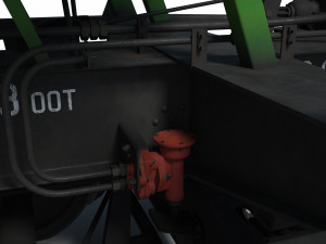 Train car Hopper 20-4015 3D Model