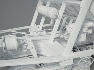 Train car Hopper 20-4015 3D Model