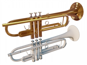 trumpet 3D Model