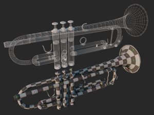 trumpet 3D Model