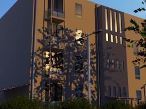residential building 3D Model