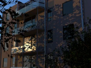 residential building 3D Model