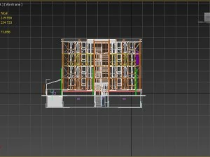 residential building 3D Model