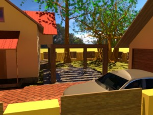 suburban house Modelo 3D