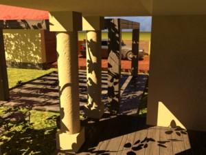 suburban house Modelo 3D
