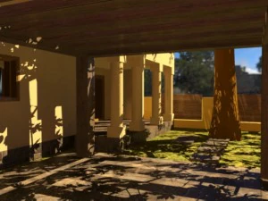 suburban house 3D Model