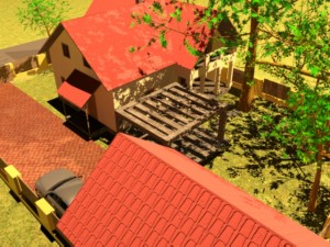 suburban house Modelo 3D