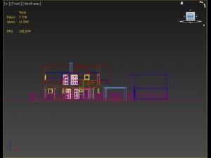 suburban house Modelo 3D