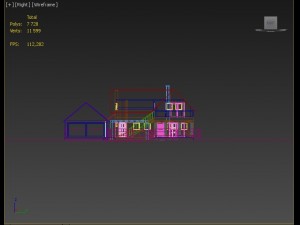 suburban house Modelo 3D
