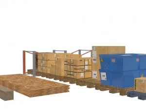 warehouse props 3D Model