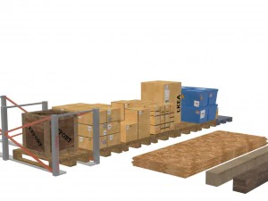 warehouse props 3D Model