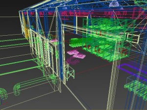 modular warehouse and warehouse demo 3D Model