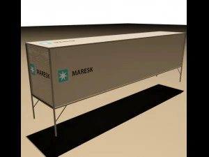 modular warehouse and warehouse demo 3D Model