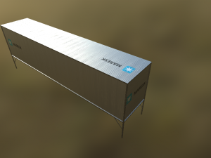 shipping container 3D Модель