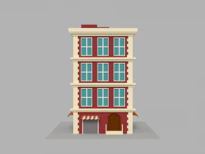 car pack cartoon 3D Model
