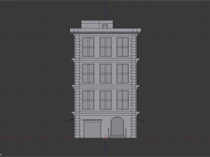 city building 3D 模型