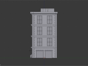 city building 3D 模型