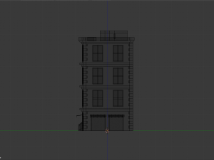 city building 3D 模型
