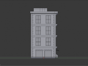 city building 3D 模型