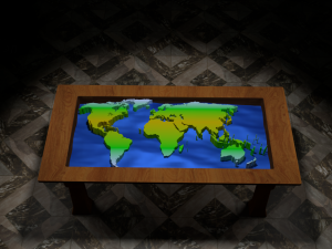world map Modelo 3D