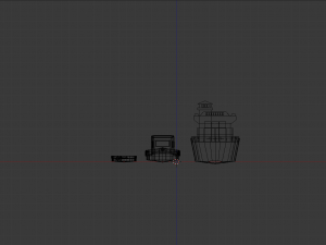 low poly ships pack 3D Model
