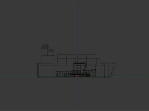 low poly ships pack 3D Model