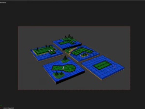 mini golf 3D Model
