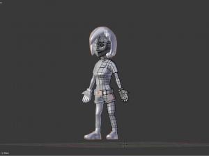 anime female 3D Model