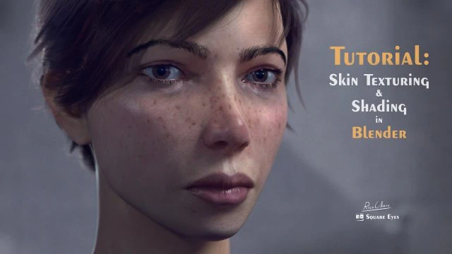 Texturation et ombrage de la peau BlenderaTexture et ombrage de la peau Blender 