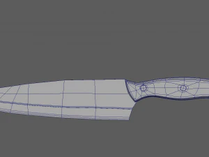 master knife 3D Model