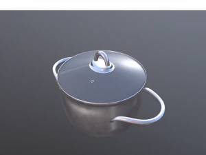 aluminum pan 3D Model