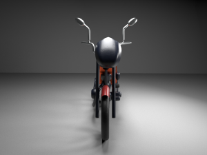 cartoon bike 3D-Modell