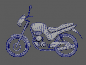 cartoon bike 3D-Modell