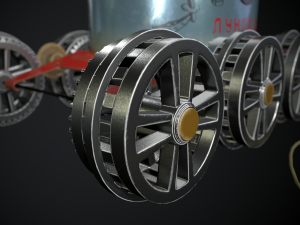 moon rover 3Dモデル