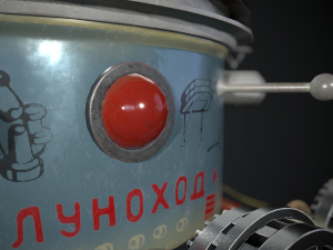 moon rover 3Dモデル