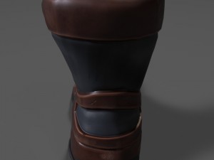 hiking boot 3D 模型