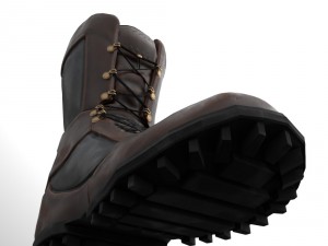 hiking boot 3D 模型