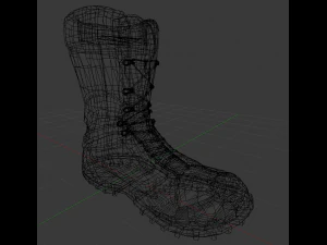 hiking boot 3D Model