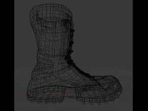 hiking boot 3D Model