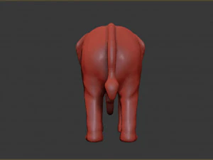 asian elephant 3D Print Model